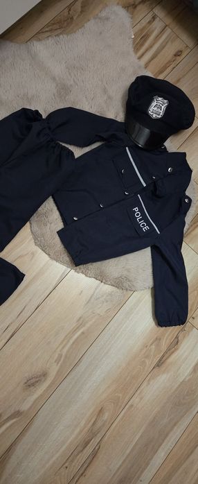 Strój karnawałowy policjant/policjantka