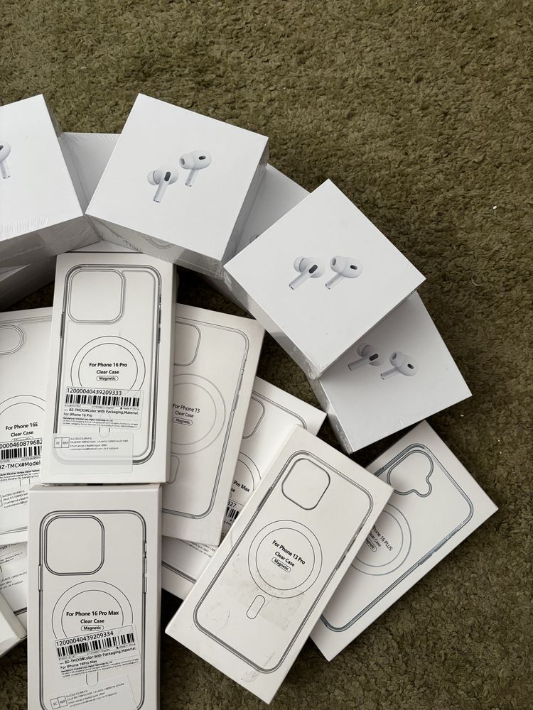 Pack InPods Pro 2 + Capa Magsafe para iPhone 12/13/14/15/16 Pro Plus E