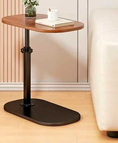 Наддиванний овалний столик на ніжці