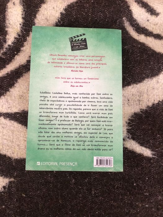 Livro “ A minha vida é um filme “ de Paula pimenta