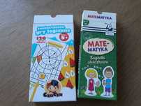 Dwia zestawy edukacyjne. Matematyka zagadki 6-9. Gra logiczna 5+