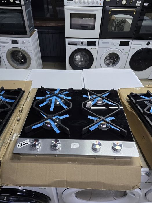 Газ на склі. Чавун. Газова варильна поверхня Hansa BHKS650551