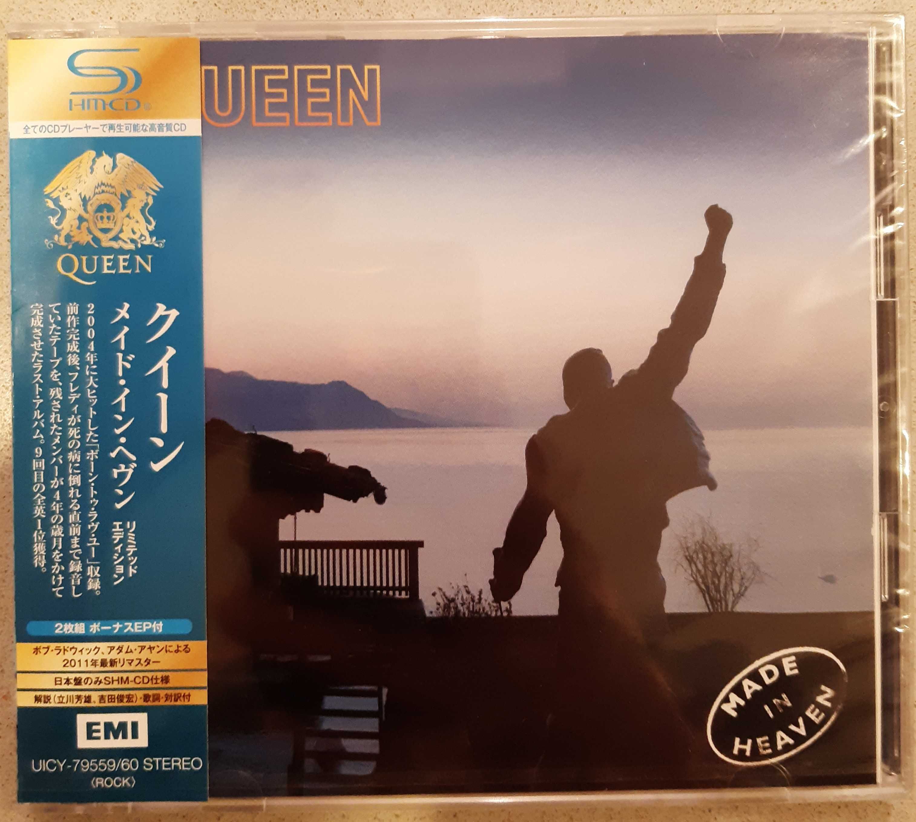 Queen Made In Heaven 2 SHM CD DeLuxe Japan Obi nowa w folii