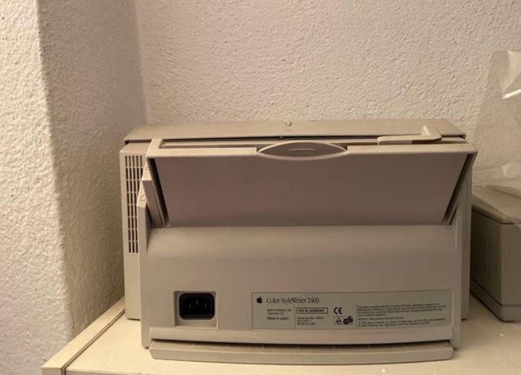 Impressora Apple vintage