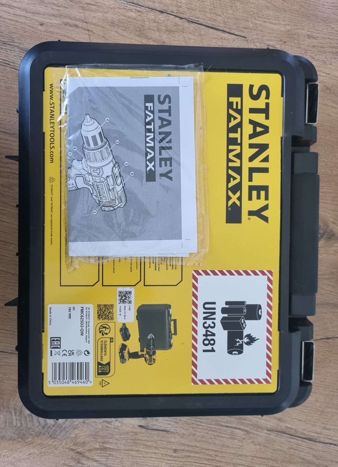 Nowa wkrętarko wiertarka Stanley fatmax