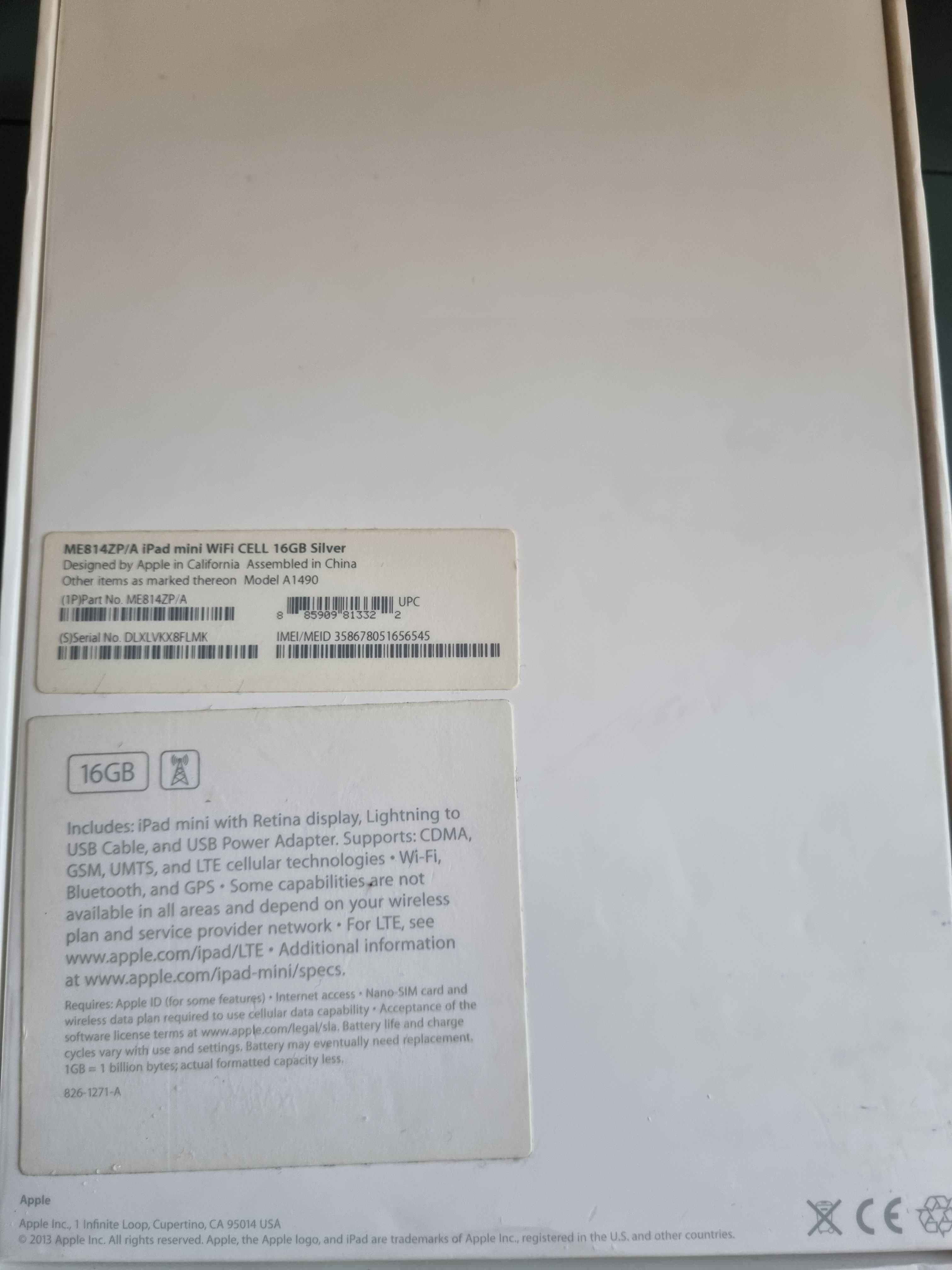 Ipad mini 16GB wifi