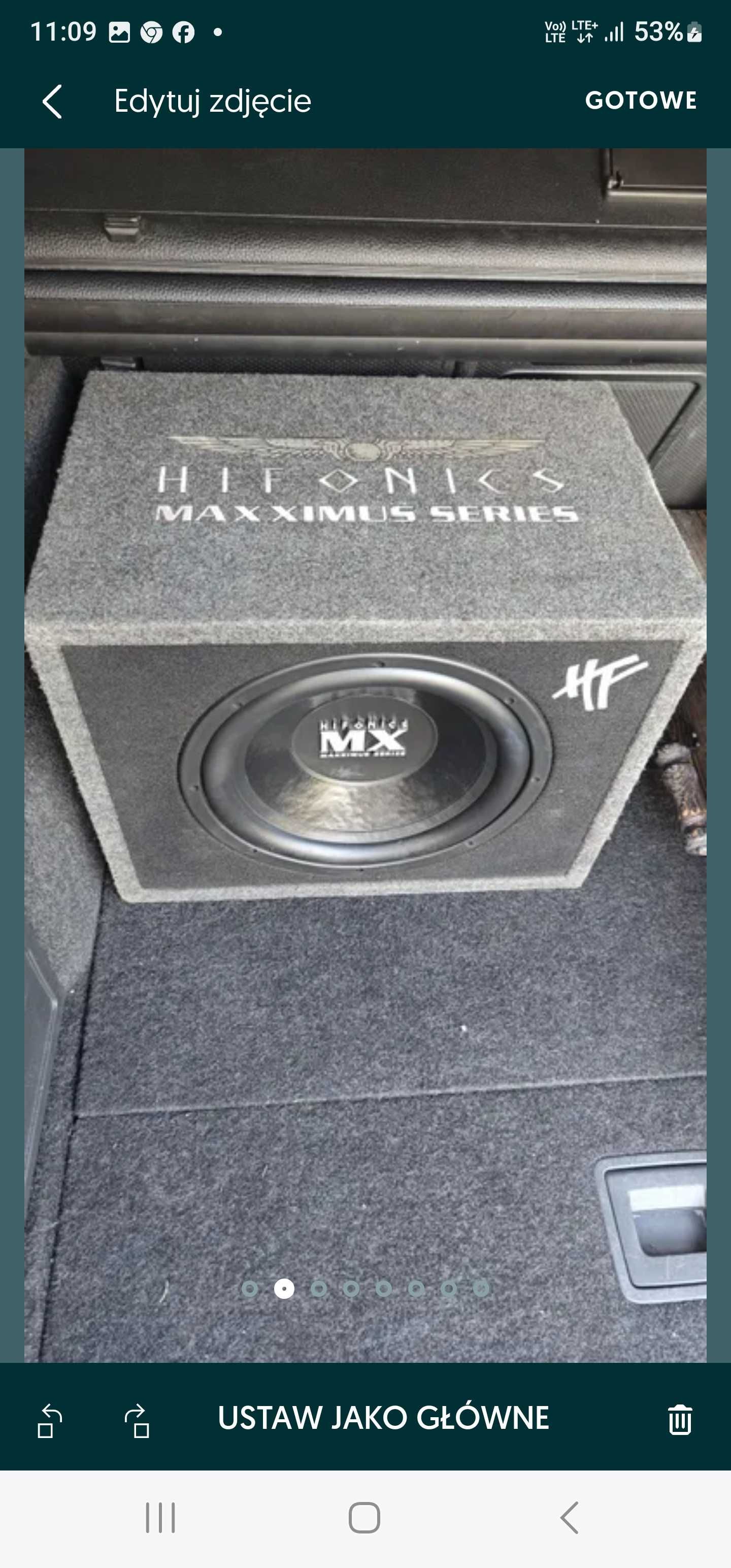 Tuba basowa Hifonics MX12 refleks