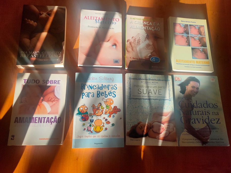 Livros puericultura e amamentação