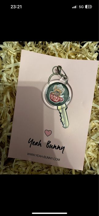 Brelok do kluczy Yeah Bunny świąteczny pies