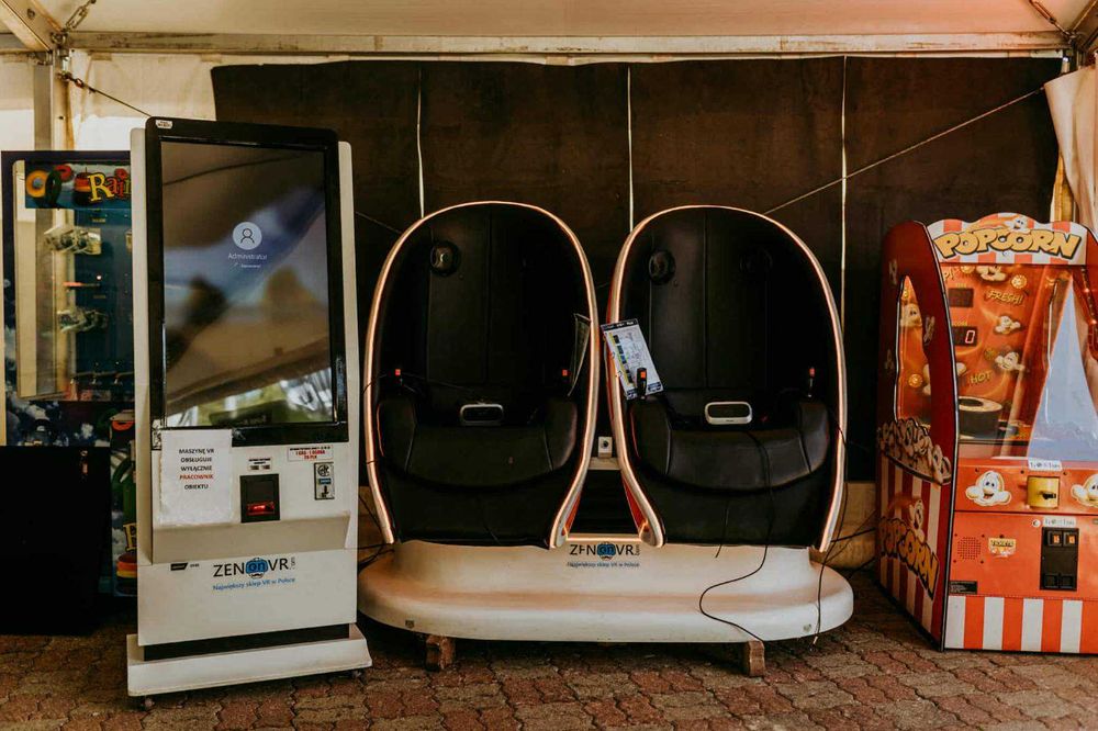 Mobilne Kino 9D Symulator kinowy VRSHARK - eventy, urodziny