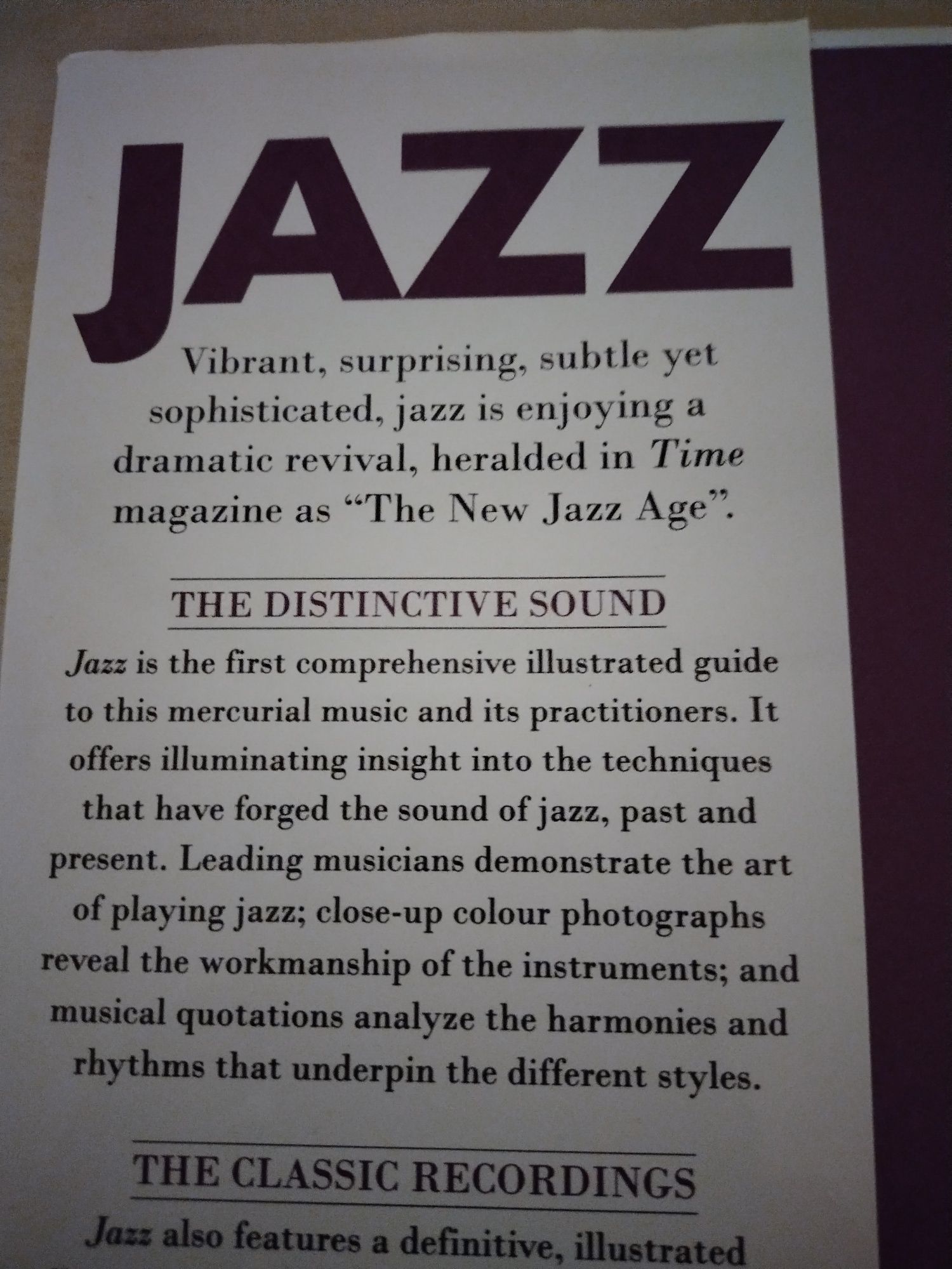 Jazz John fordham livro capa dura 216 pág.