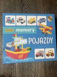 Memory pojazdy gra dla dzieci