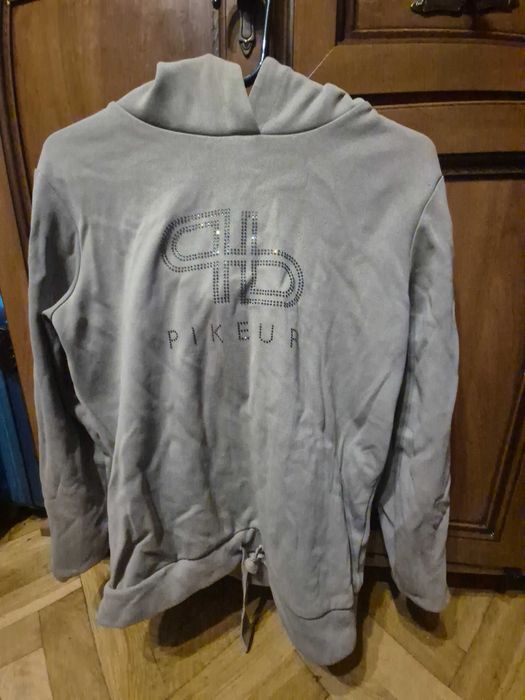 Bluza pikeur szara