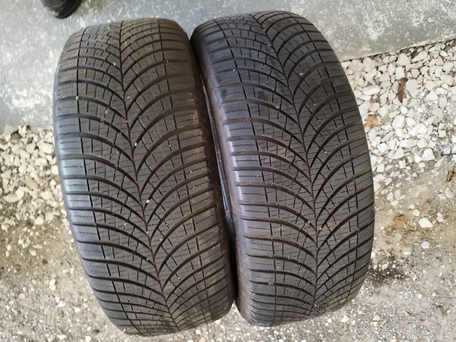 Dwie opony zimowe Goodyear 225/55/r17