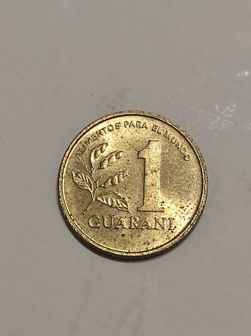 Продам монету 1 Guarani