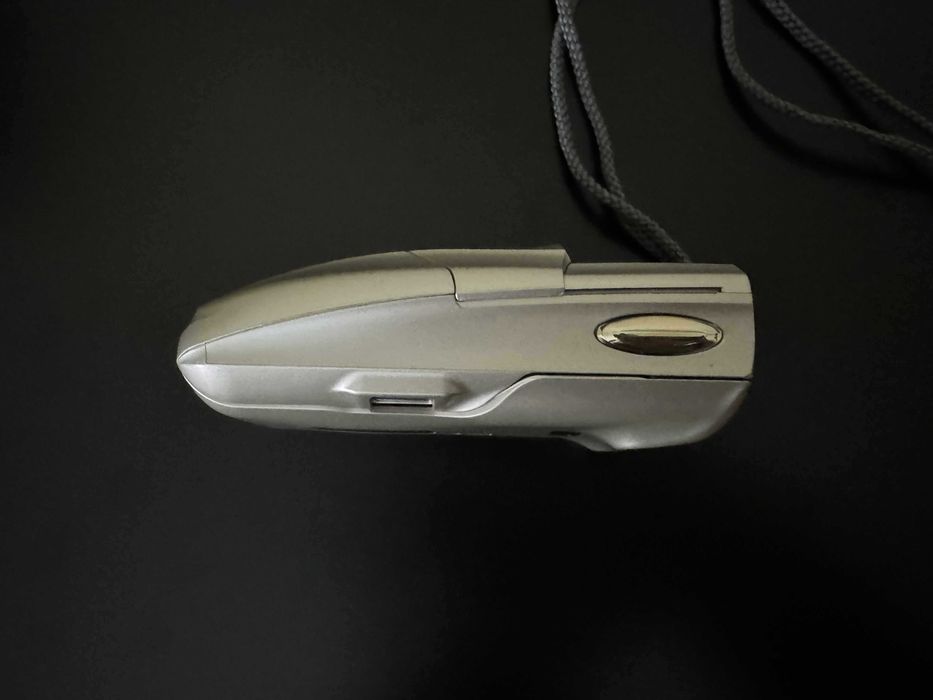 Máquina Point Shoot 35mm Olympus Mju II Dourada Testada e Funcional