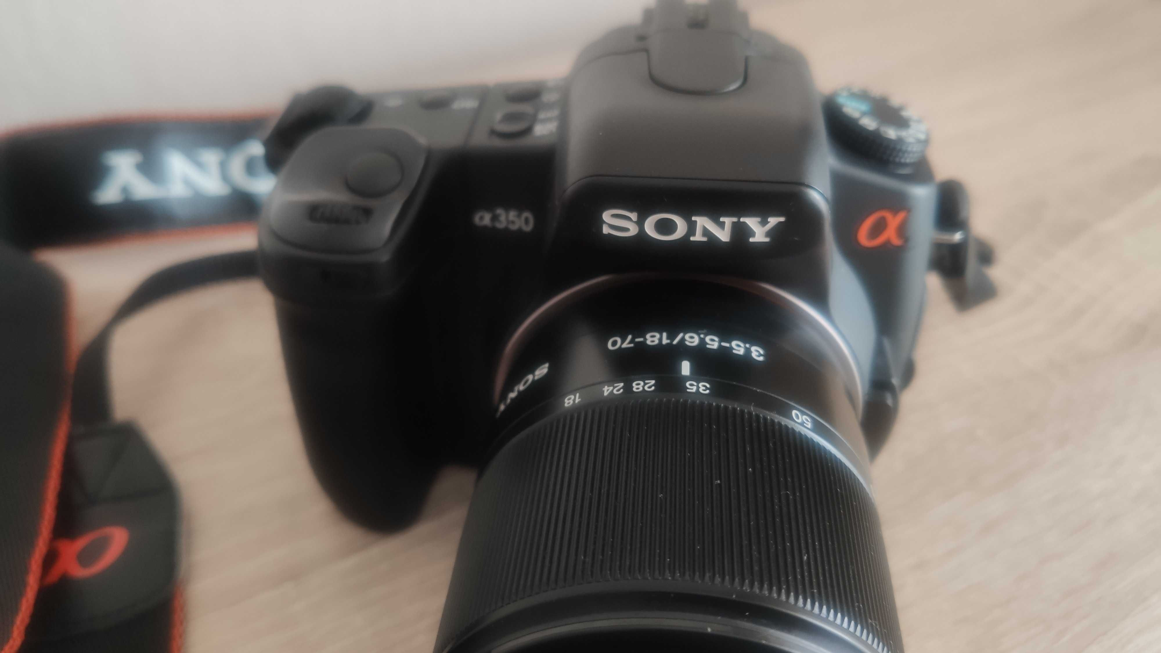 Цифровой зеркальный фотоаппарат Sony Alpha DSLR-A350