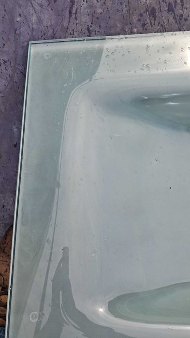 lavatório vidro 70x50 pousar ou suspenso