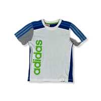 Adidas T-Shirt Koszulka Dziecięca Męska Sportowa Logo Unikat 7Y 8Y