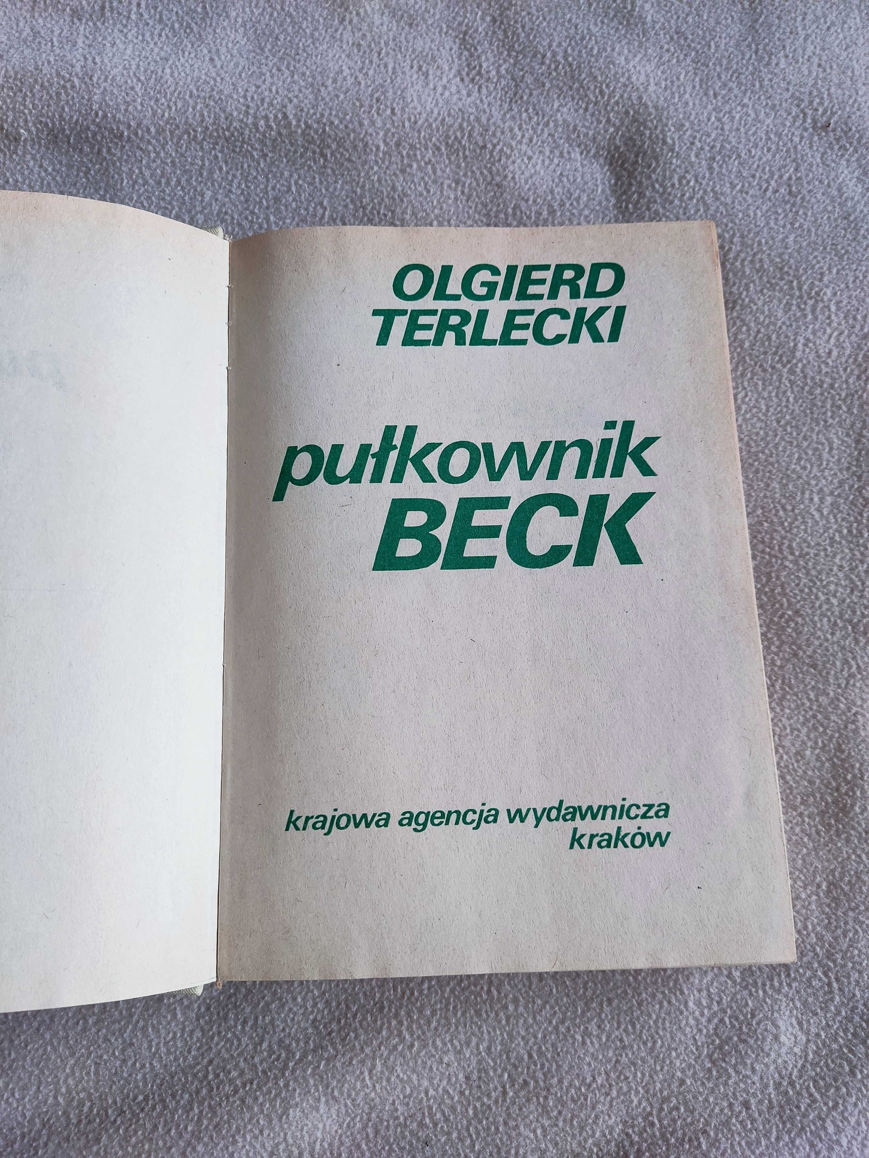 Olgierd Terlecki - Pułkownik Beck