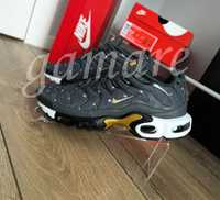 Nike Air Max Plus ULTRA PREMIUM. Rozmiar 42. Czarne Złote NOWY MODEL!