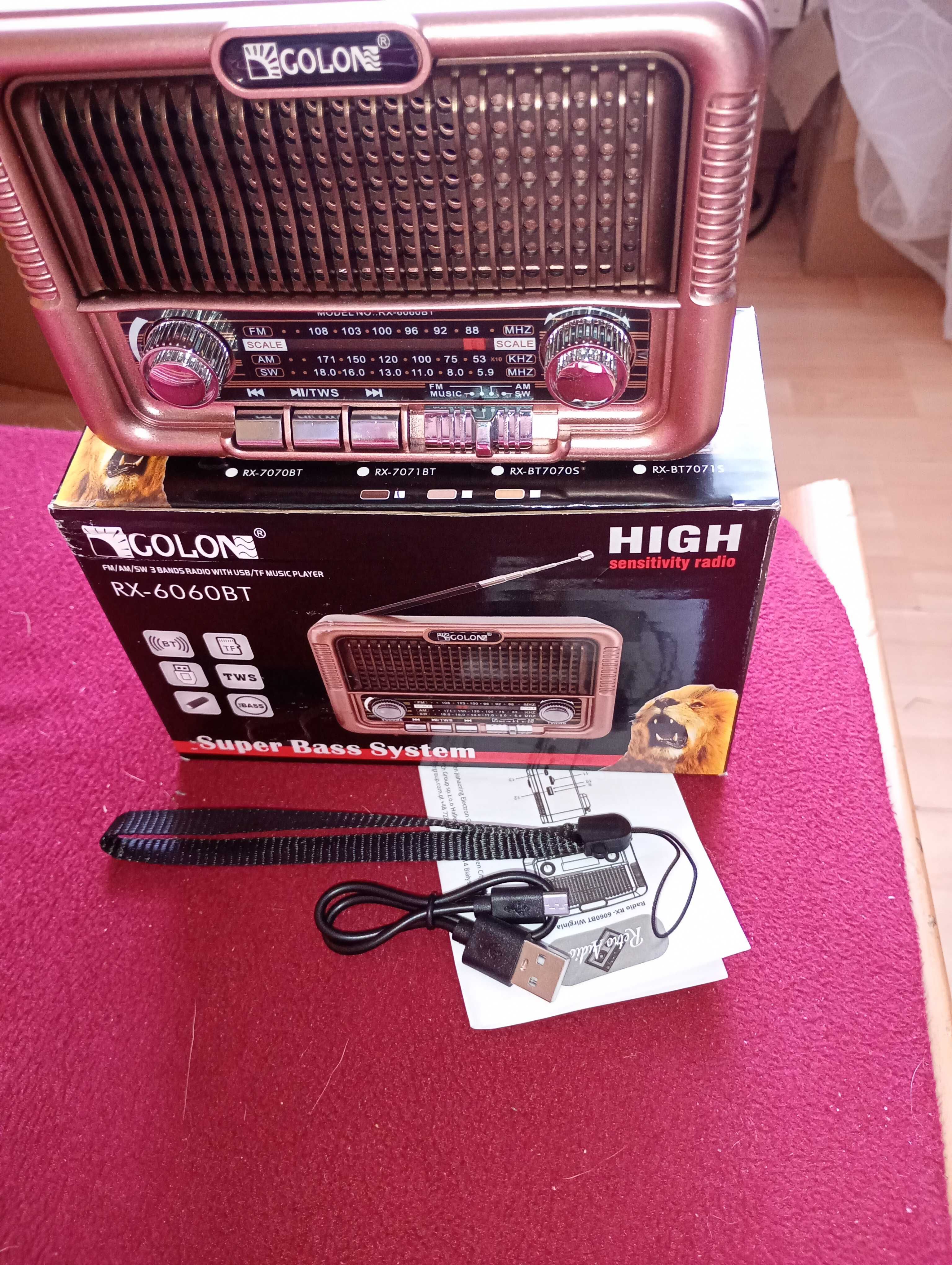 Radio retro USB.bluetooth