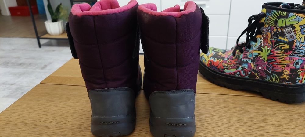 Buty zimowe śniegowce