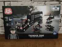 NOWE!! Klocki Elefun jak LEGO brygada swat thunder zone 708 elementów