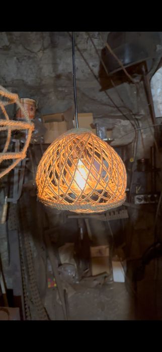 Люстра лофт канаты