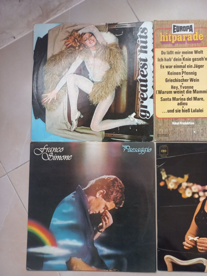 5x discos vários tina turner ,hit parade ,eydie gorme ,franco simone