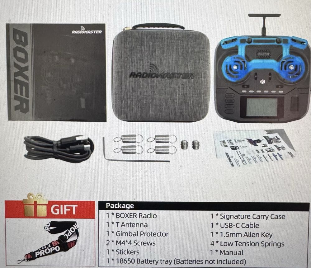Новый Пульт Radiomaster BOXER ELRS M2,4in1