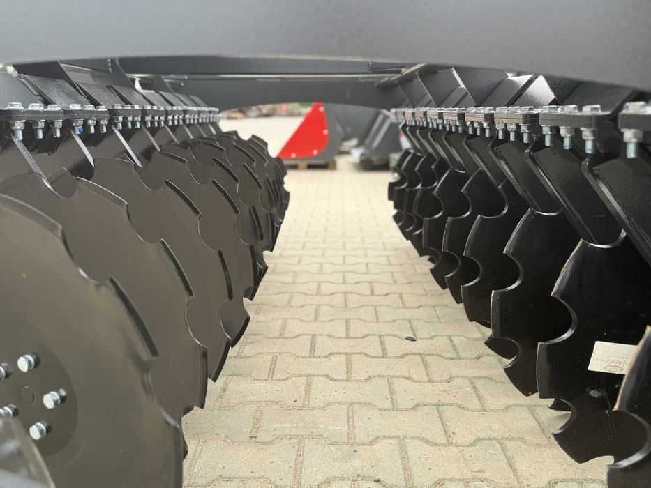 Brona Talerzowa Rozstaw 100 cm Ciężka Talerzówka Z Wałem 2,5m 2,7m 3m