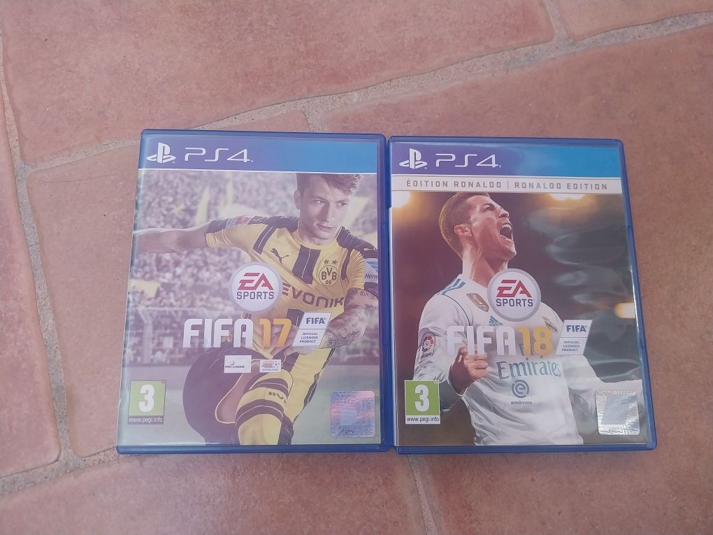 Jogos PS4 + PS3 – Lote 21 títulos com GTA, FIFA, NFS