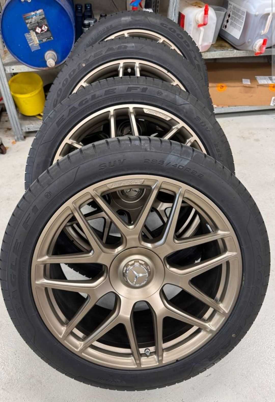 Oryginalne Nowe koła felgi opony G63 AMG 22" Grand Edition Final