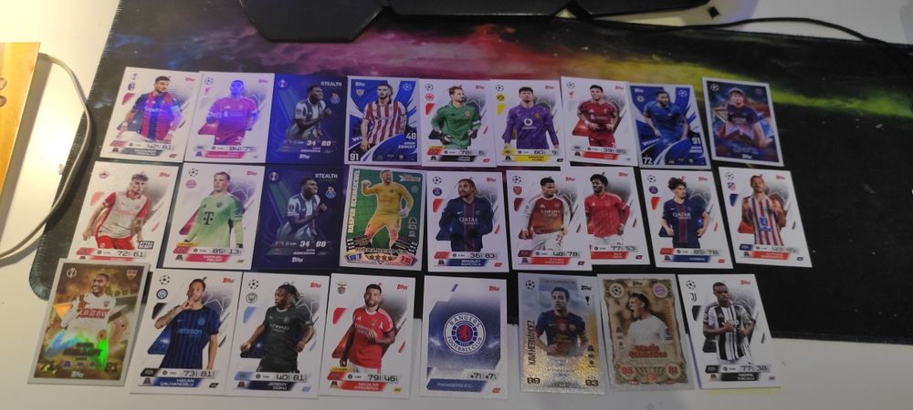 Karty match attax 25/26