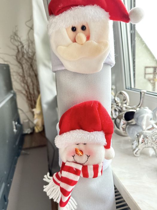 Opaski świąteczne do zaslon 2 szt