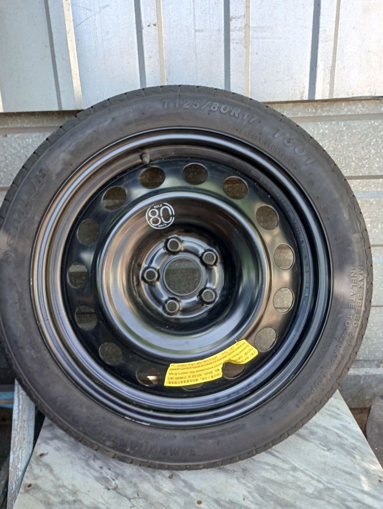Продам шину (запаска на авто т125/80 р17