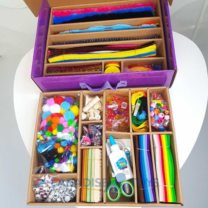 Майстерня ідей 1100 елементів | Подарунок для дітей Набор творчества