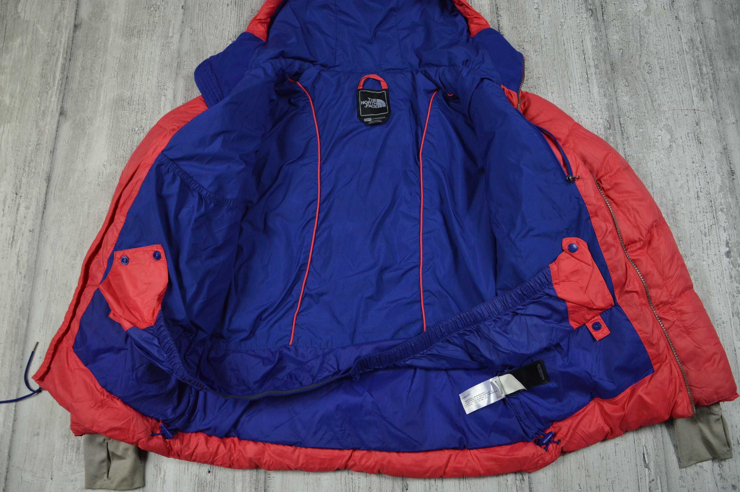 The North Face damska kurtka puchowa z kapturem narciarska - XS