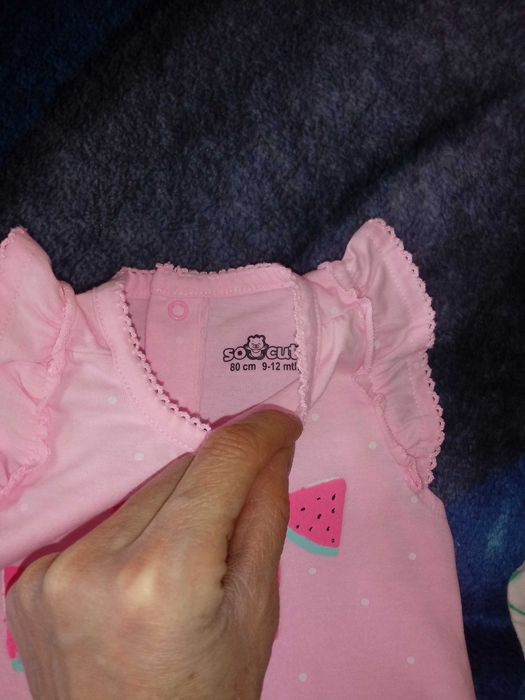 Rampers i sukieneczka 80