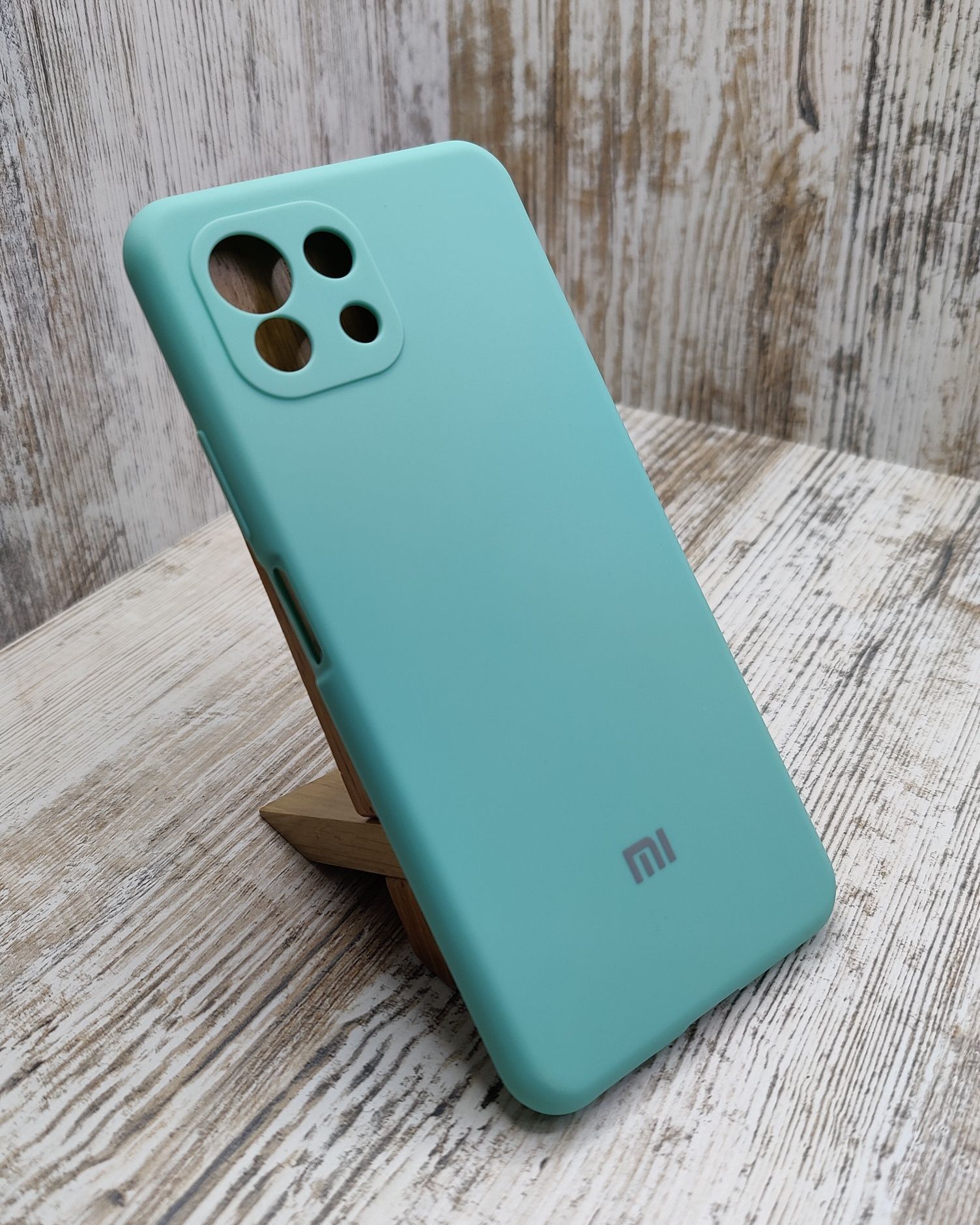 Чехол Silicone Case Full на Xiaomi 11 Lite 5G NE/ Mi11 Lite Микрофибра