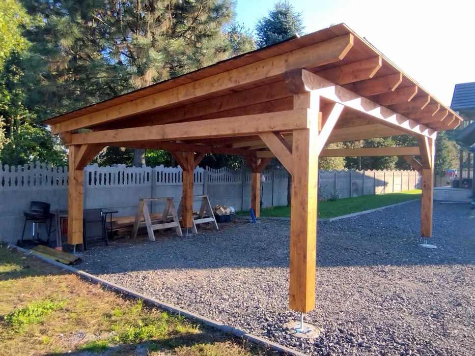 producent carportów, wiat drewnianych na samochody