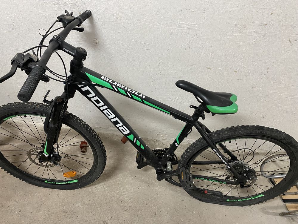2 rowery MTB INDIANA X-Pulser 2.6 M17 Czarno-Zielone