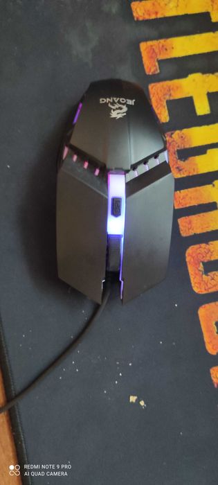 Мышка Jeqang JK-968 с подсветкой, Black