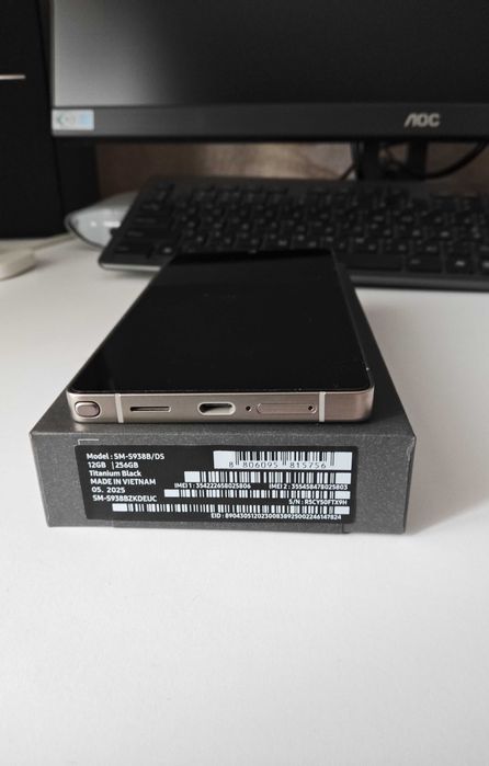 Samsung Galaxy S25 Ultra 12/256GB  (SM-S938BZKDEUC). Гарантія UA