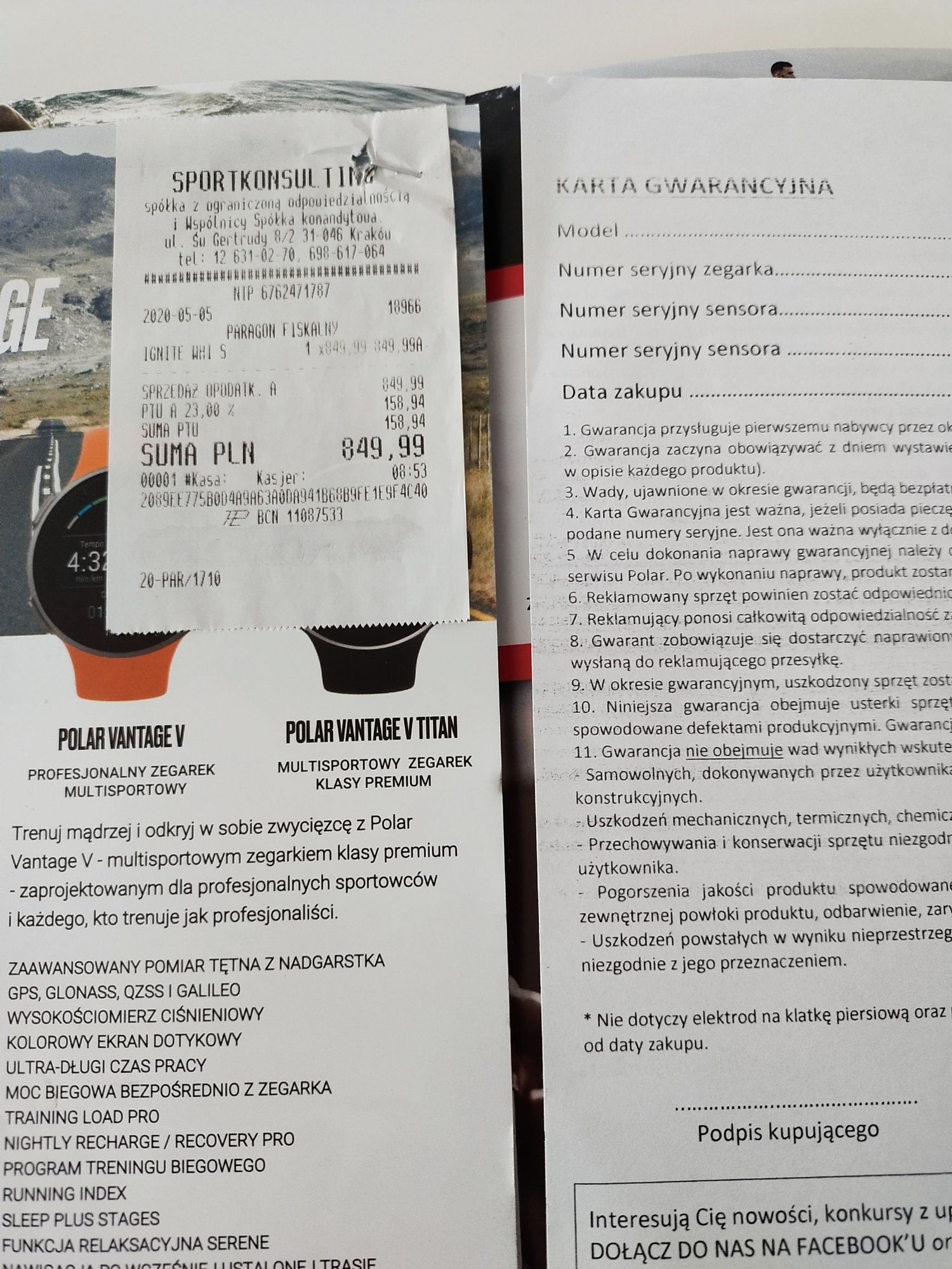 Zegarek z GPS do fitnessu polar ignite