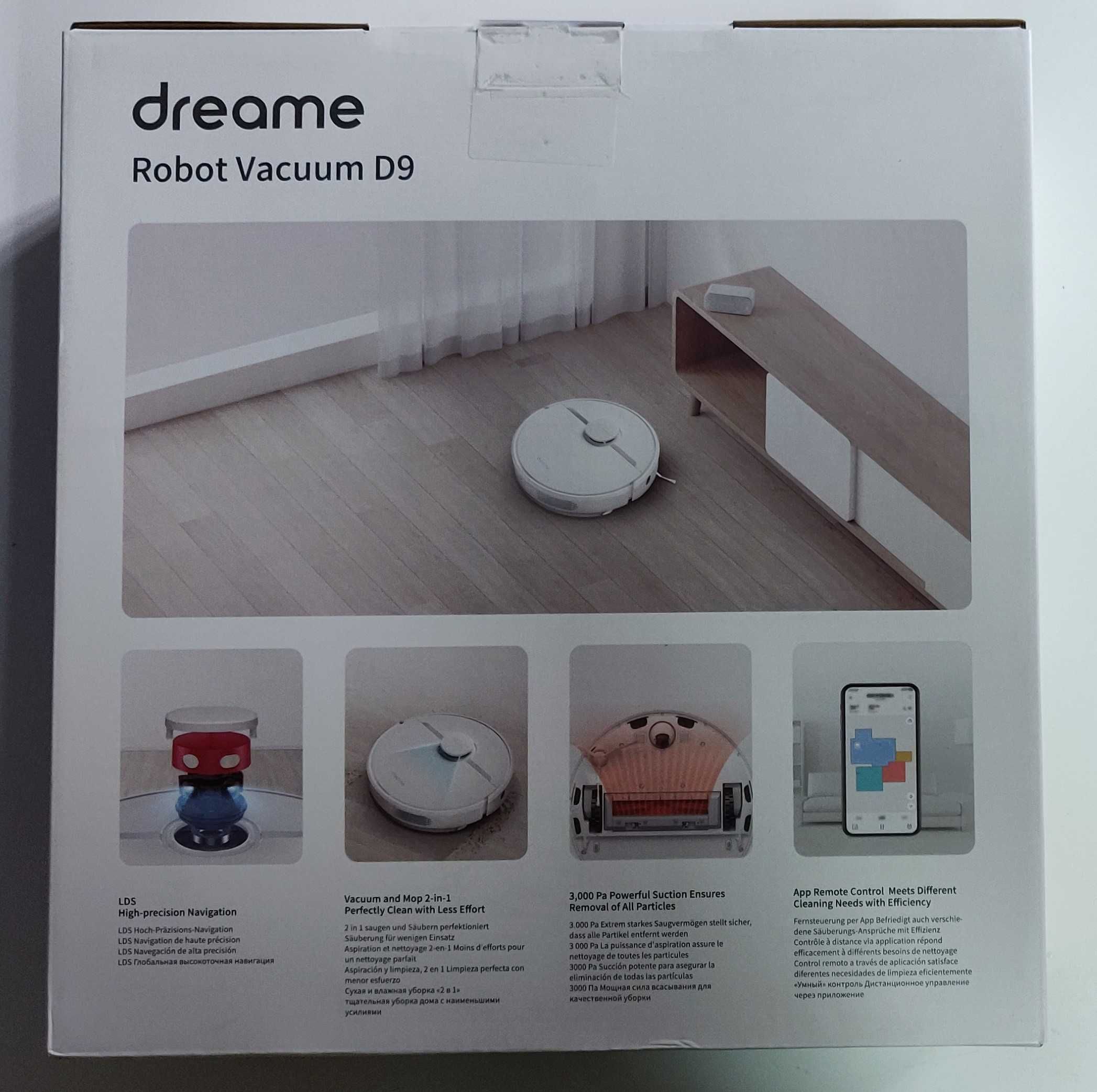 Aspirador Robot Xiaomi Dreame D9 - COMO NOVO