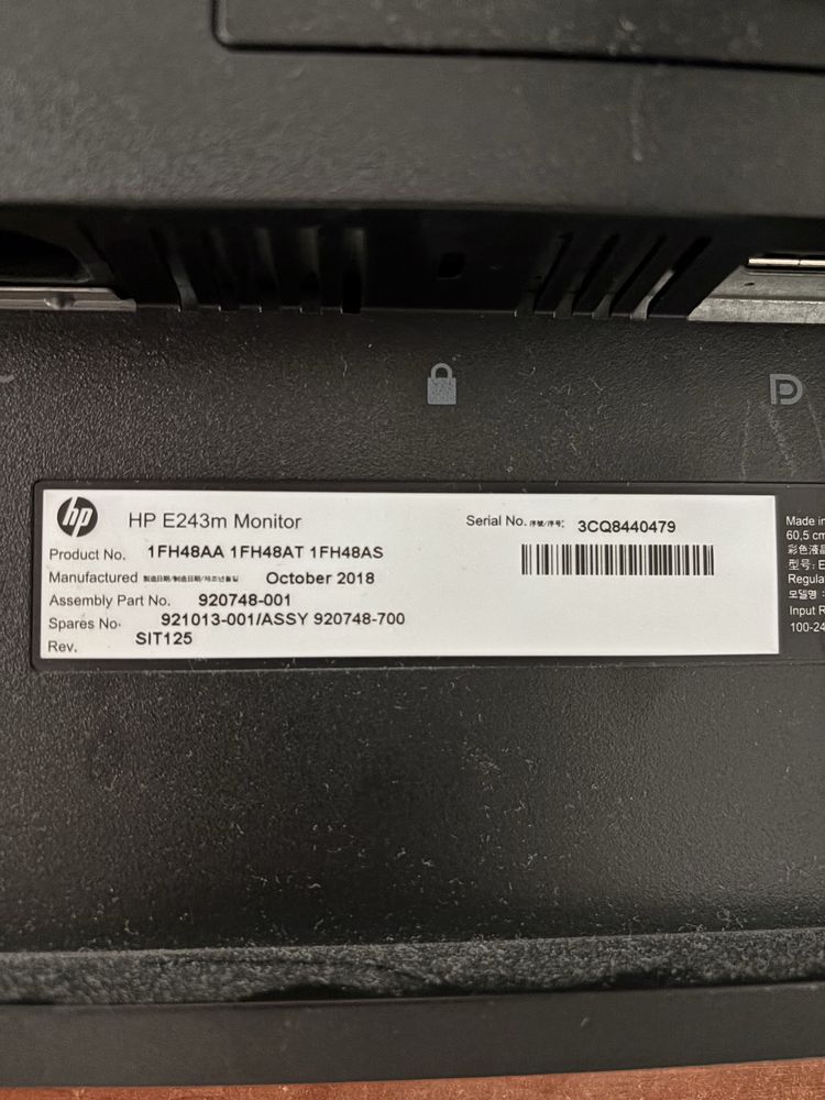 Monitor HP E243m