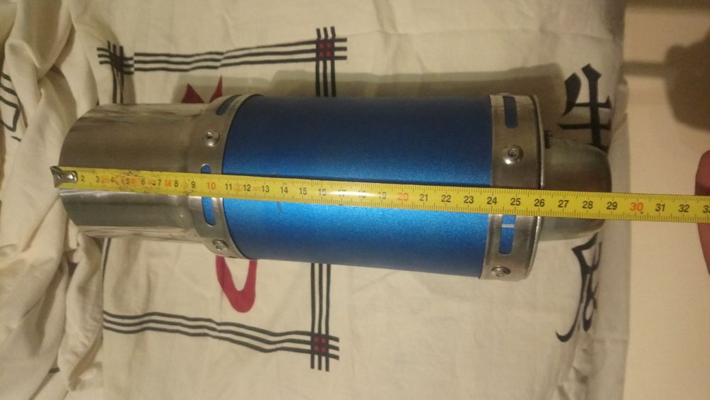 Выхлопна труба. Глушитель. Скутер