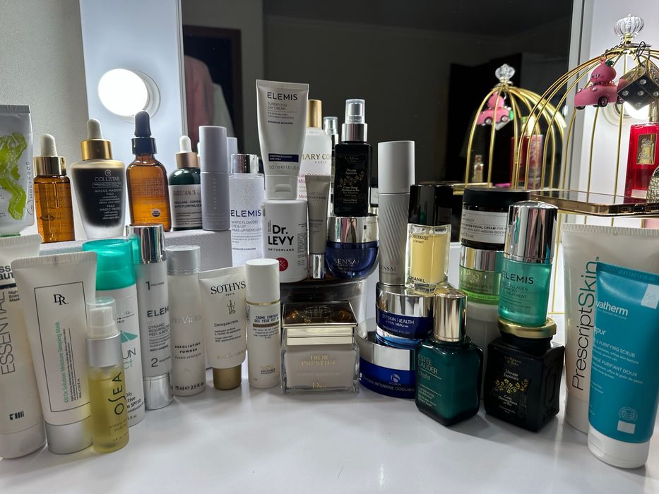 Dior Chanel la mer крем сывортка маска лосьен  масло инзимная пудра